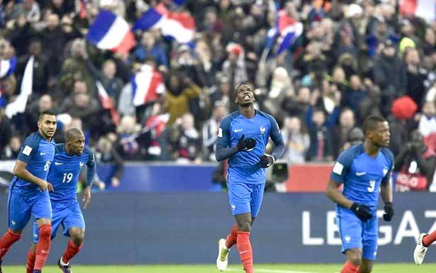 التصفيات الأوروبية لمونديال 2018 :
ألمانيا (8-0) وفرنسا (2-1) وانكلترا (3-0)