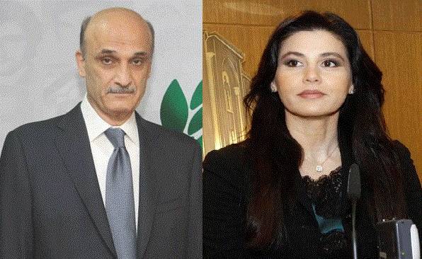 سمير وستريدا جعجع عزيا خادم الحرمين برحيل الاميرين السعوديين