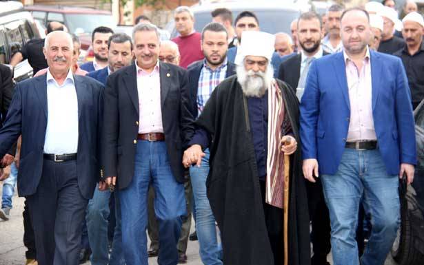 إرسلان استقبل رئيس الأركان ووفوداً في حاصبيا والشويفات