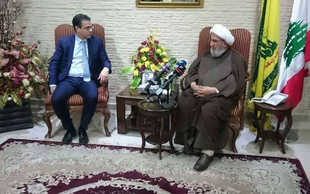 صحناوي زار يزبك في بعلبك : سنعمل لنفي بوعودنا للبنانيين