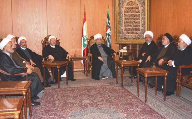 وفد المحاكم الجعفريّة التقى قبلان ودريان:
نُحذّر من خطورة الفلتان والتشويه الإعلامي