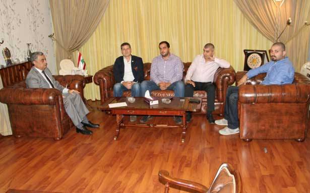 قرعة التقى وفداً
من «جمعيّة أنصار الوطن»