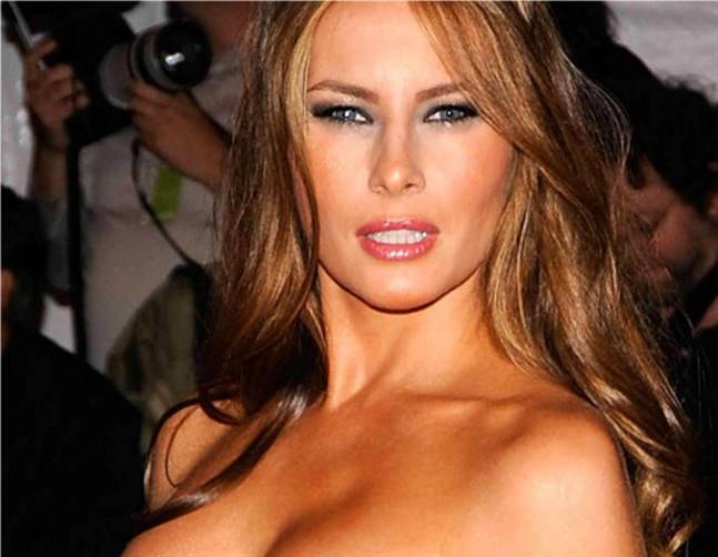 بالصورة: ميلانيا ترامب قبل التجميل وبعده