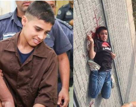 نقل الأسير الطفل أحمد مناصرة إلى معتقل «مجدو»