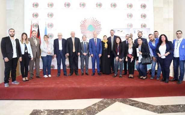 إحتفال بتدشين المشاريع المنفذة في طرابلس
بتمويل من الحكومة الألمانيّة