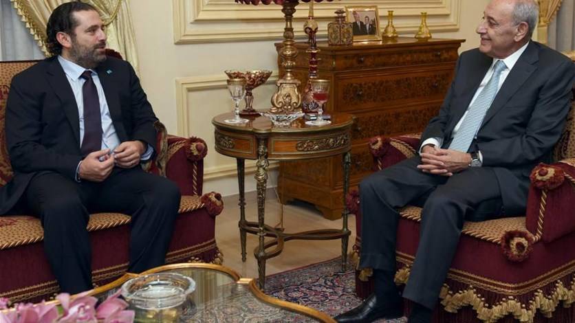 لقاء سري بين بري والحريري