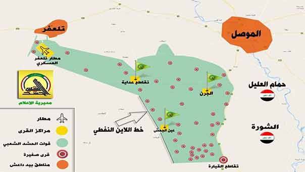 العراق: تحرير ثلث محافظة نينوى .. وتلعفر على موعد مع النصر قريب