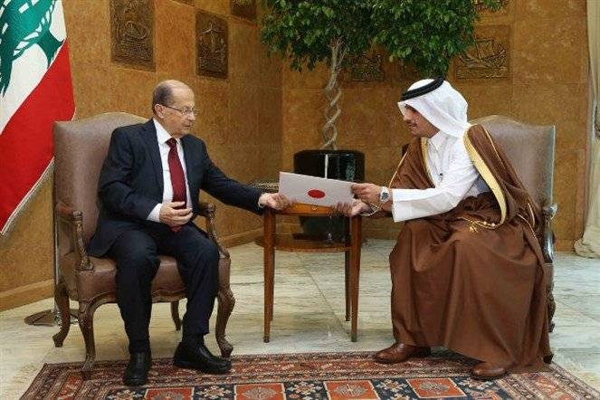 سلم الرئيس عون رسالة خطية من أمير قطر.. وزير الخارجية القطري: نتمنى ان تكون انطلاقة لاعادة الاستقرار