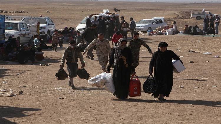 الأمم المتحدة: نزوح نحو 70 ألف عراقي من الموصل
