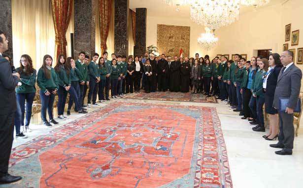 أبواب القصر الجمهوري فتحت أمام الوفود الطالبيّة