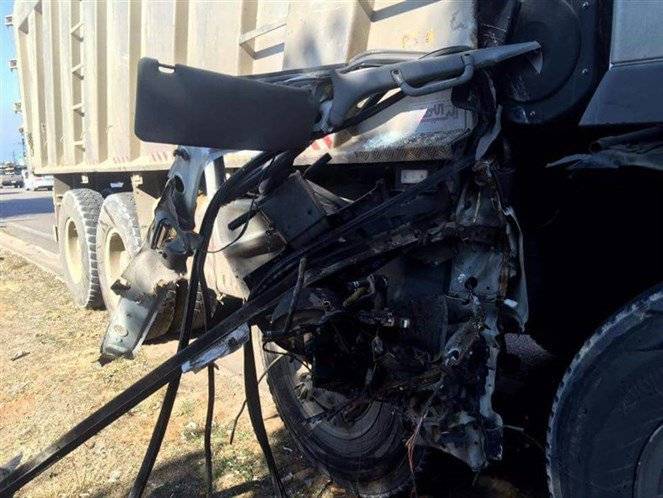 بالصور حادث سير مروع في بلونة