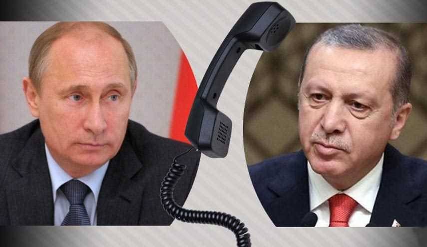 اتصال هاتفي بين اردوغان وبوتين تناول مقتل الجنود الاتراك في سوريا