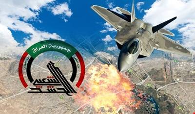 الحشد الشعبي: طائرة أطلقت صاروخاً موجّهاً ضدّ قياداتنا في تلعفر