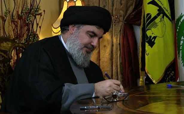 حزب الله الى جانب الرئيس