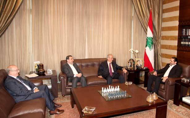 الحريري بحث والخوئي الهموم العراقيّة ــ اللبنانيّة