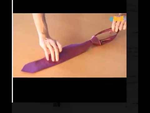 بالفيديو - أسهل طريقة لعقد ربطة العنق