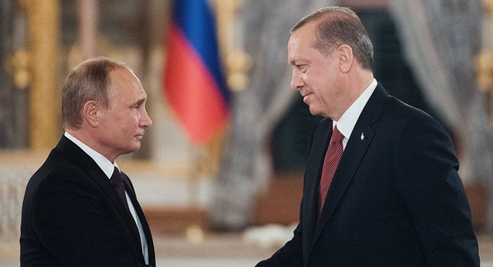 بوتين وأردوغان بحثا تصريحات أنقرة حول سوريا