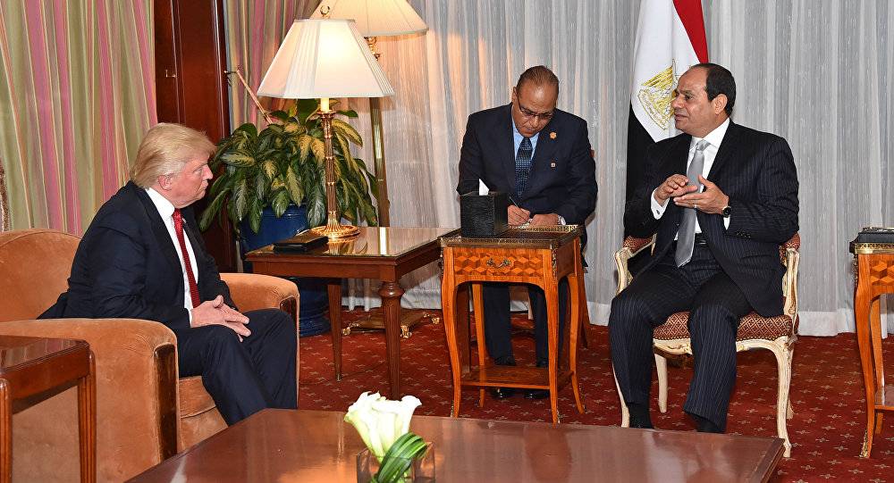 السيسي لترامب: يمكنك الاعتماد علينا