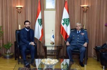 بصبوص استقبل رئيس بعثة اللجنة الدولية للصليب الاحمر
