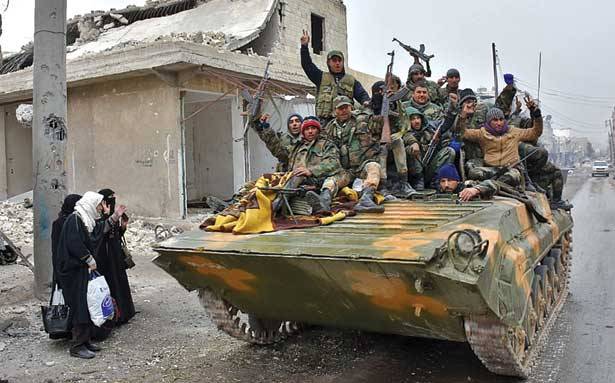 حلب أصبحت في الكماشة وباتت ساقطة