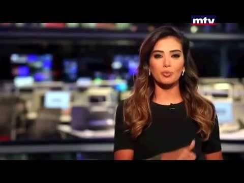 بالفيديو... موقف محرج جدا للمذيعتين جيسيكا عازار ونادين كفوري  خلال نشرة أخبار قناة "mtv"