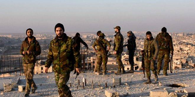 الجيش السوري يحقق تقدمًا جديدًا في الأحياء الشرقية لمدينة حلب