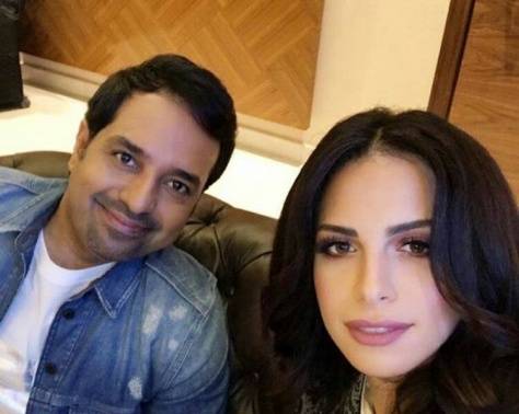 بالصور- مفاجأة راشد الماجد وآمال ماهر