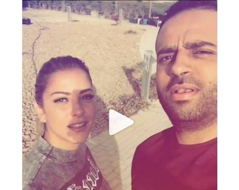 بالفيديو- غناء ورقص ريم مصطفى الى جانب عمر السعيد يُشعل انستغرام.. شاهدوا طرافتها