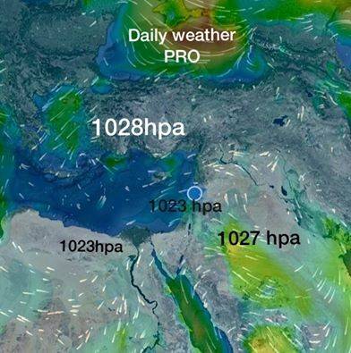 بالخرائط: أخبار الطقس لا تبشرّ بالخير.. هذا ما ينتظرنا خلال 10 أيام