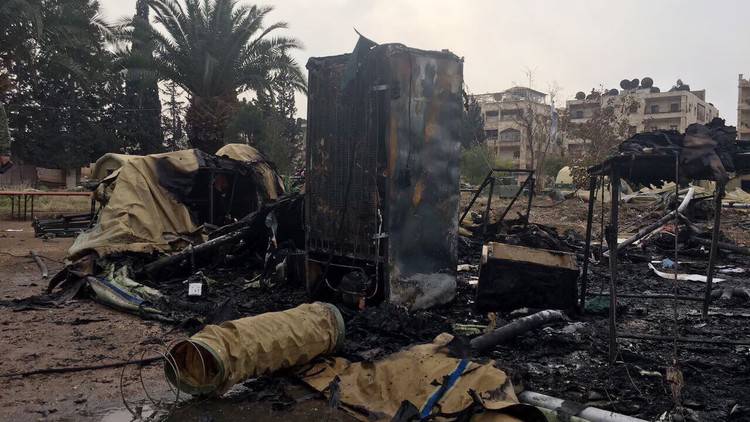 التحالف: لا نستطيع تخمين من قصف المستشفى الروسي في حلب