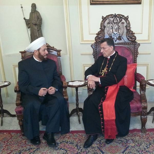 مفتي سوريا زار الراعي: حلب لم تهدم