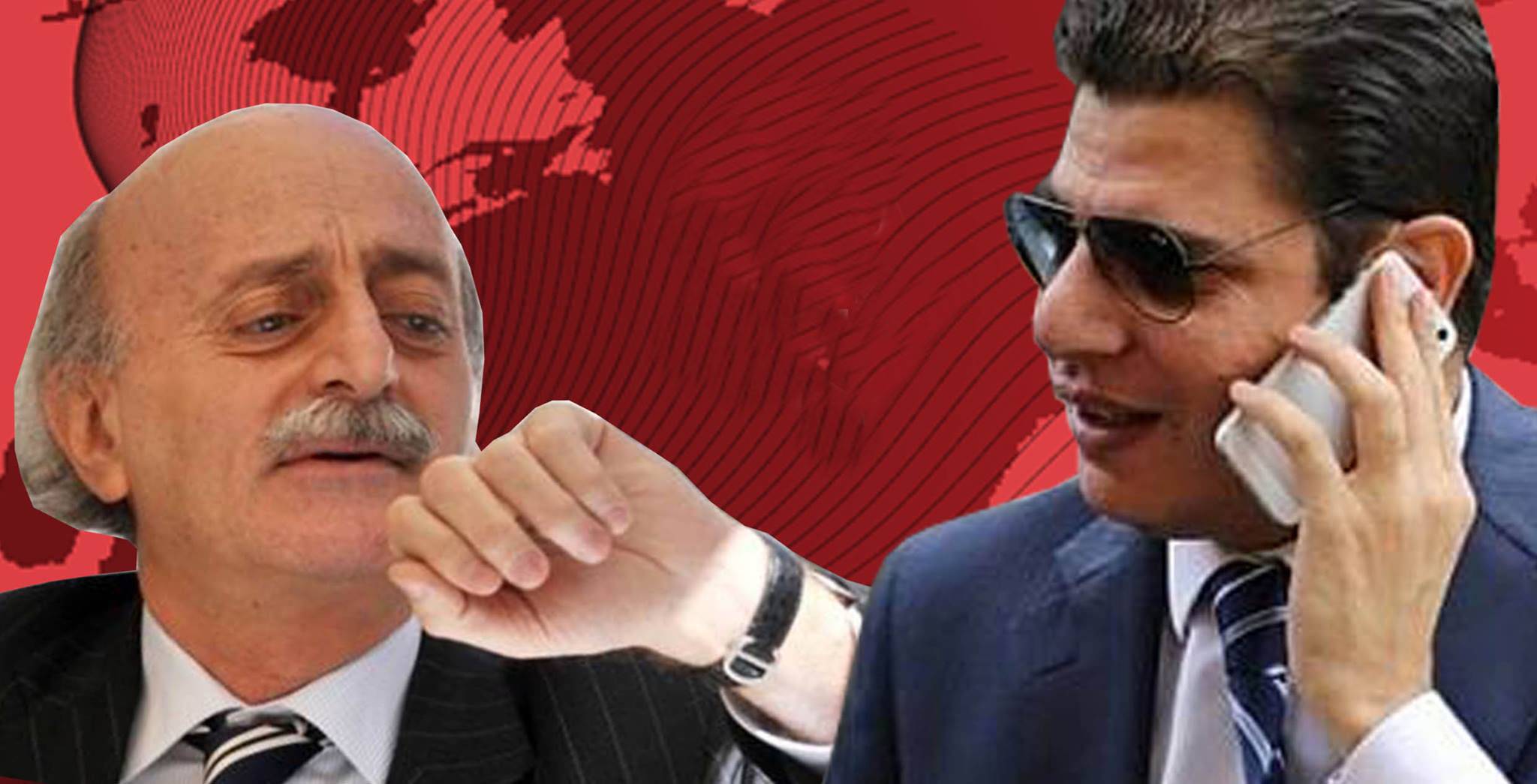 بالصورة ماذا قال سالم زهران لجنبلاط  تعليقا على حلب
