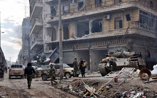 لافروف وكيري بحثا وقف النار
المعارضة خسرت 50 حياً في شرق حلب