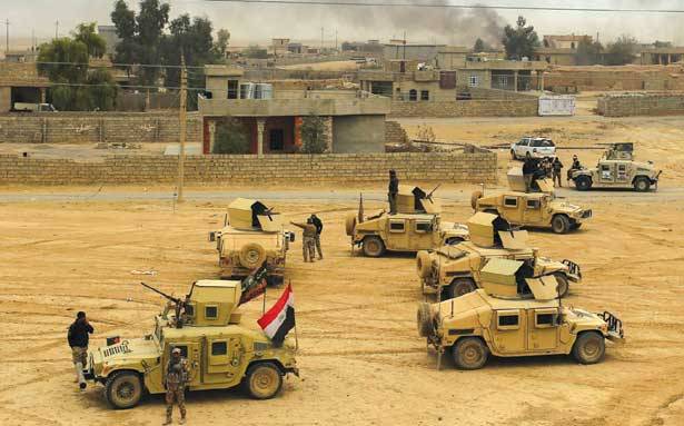 الجيش العراقي يتقدم وسط الموصل
650 سيارة مفخخة يقودها انتحاريون