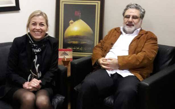 الموسوي التقى سفيرة النروج