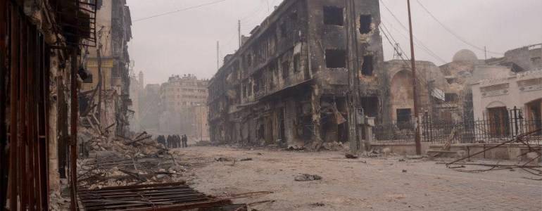 حدث يهز حلب...المسلحون تركوا أسلحتهم وهربوا