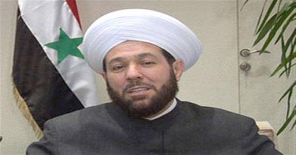 وهاب :المفتي حسون يبيت ليلته في ضيافتي ومن يريد اعتقاله فليتفضل على الرحب والسعه