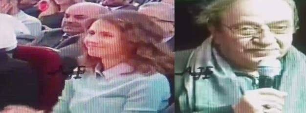 دريد لحام يُضحك السيدة الأولى أسماء الأسد