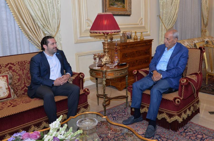 بري استقبل الحريري وجرى البحث في الاوضاع العامة