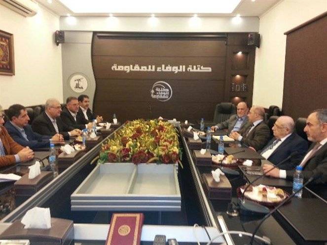 وفد من التيار زار مقر الوفاء للمقاومة