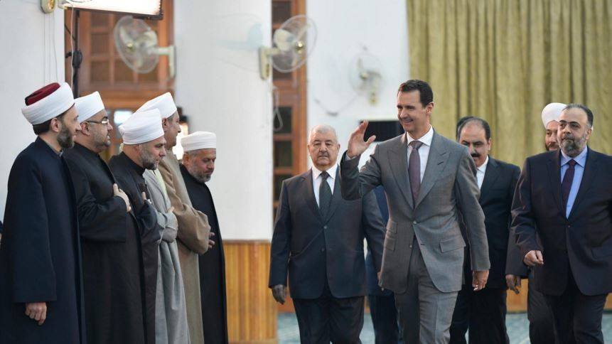 أين أحيا الأسد ذكرى المولد النبوي الشريف؟