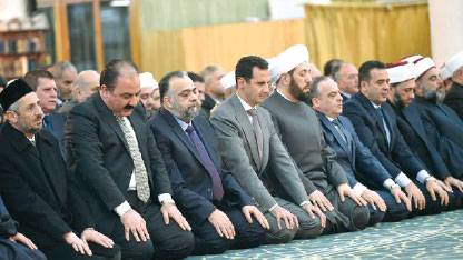 وزير الأوقاف أكد أن بشائر النصر لامعة من حلب … الرئيس الأسد يشارك في إحياء ذكرى المولد النبوي الشريف
