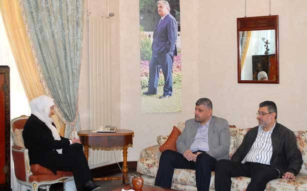 عرض والحريري أوضاع المخيمات
الرفاعي: مسألة جدار  باتت من الماضي