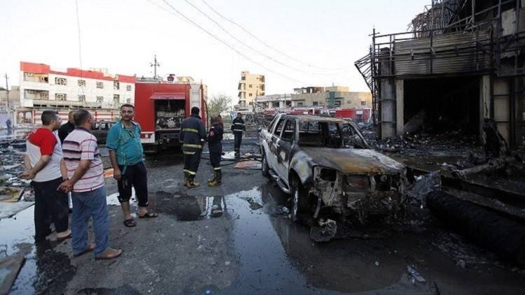 انفجار سيارة مفخخة في حي الوشاش غربي بغداد