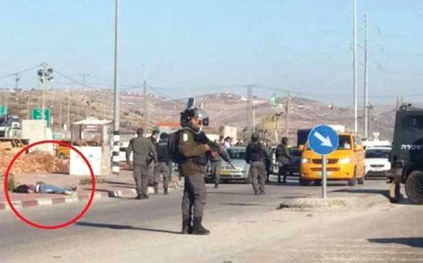 استشهاد فلسطيني بعد طعنه شرطيين بـ«مفك»