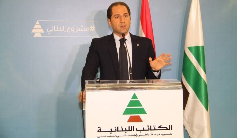 سامي الجميل: قانون الدائرة الفردية الأفضل لتحقيق التمثيل الصحيح