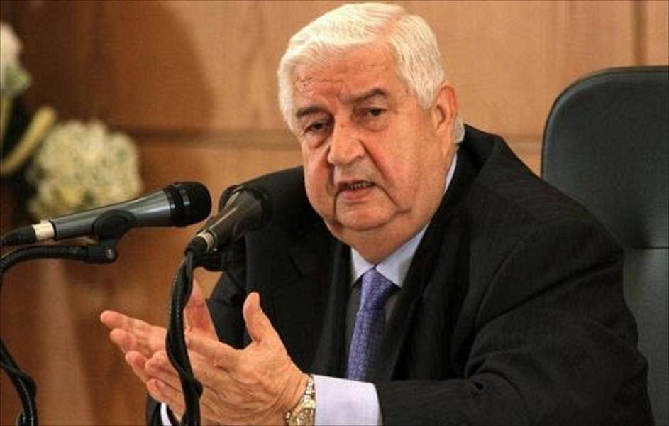 المعلم: سوريا بشعبها وجيشها مصممة على الصمود والانتصار على الإرهاب