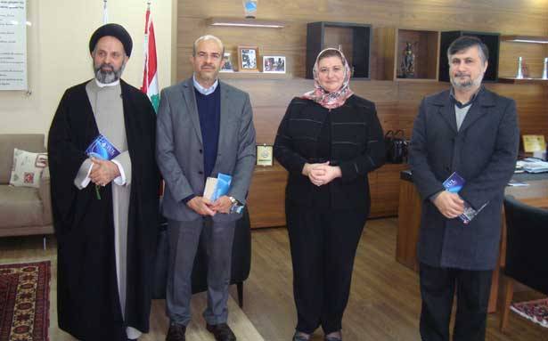 رئيسة «الجامعة الإسلاميّة» التقت رئيس مجلس إدارة «معهد العلمين» ووفداً من جامعة «آزاد»