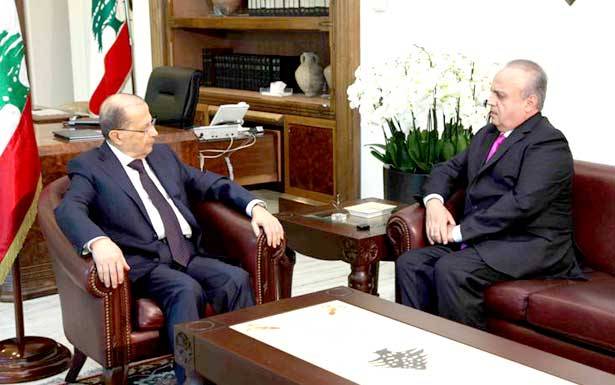 وهاب من قصر بعبدا: الثقة بعون كبيرة ومُؤثرة