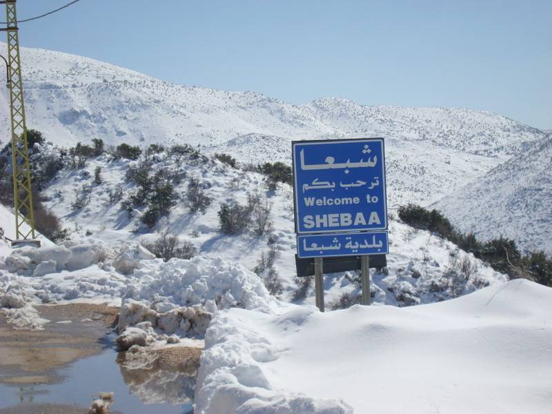 الثلوج تعيق وصول التلاميذ الى المدارس في شبعا